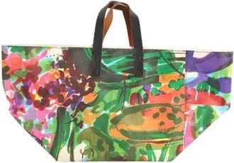 Marni Pre-owned Tote Bags, female, Multicolor, Size: ONE SIZE Pre-owned Cabas Tote