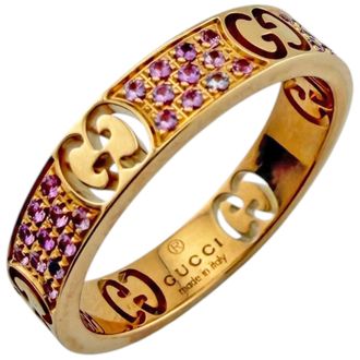 Gucci Pink Gold (18K) Band Ring (Pre-Owned)