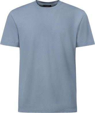 Zanone T-Shirts - Heren - T-shirts - Blauw - L - Tops