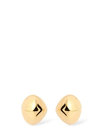 ピアス Toteme Signature hoop earrings Signature hoops gold – TOTEME