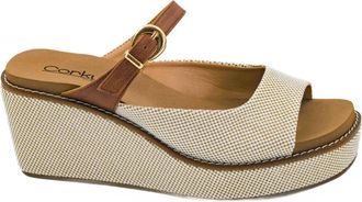 Corkys Footwear Womens Treat Yourself Sandals In Bourbon Combo