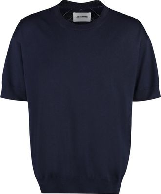 Jil Sander Dark Blue Knitted Sweater