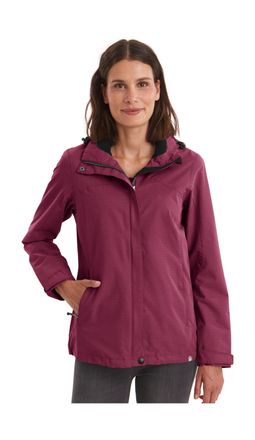 Killtec Outdoorjacke KILLTEC Inkele, Damen, Gr. 36, rosa (dunkelros&eacute;), Obermaterial: 100% Polyester;Obermaterial 2: 100% Polyester;Futter: 100% Polyester, Jac