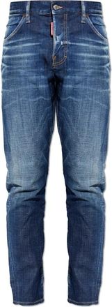 Dsquared2 Slim Twst jeans - Heren - Slim Fit Jeans - Blauw - S - Leer - Jeans