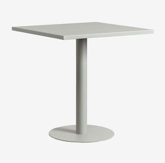 Sklum Mesa de jardín cuadrada 70x70 cm en metal Mizzi Sklum