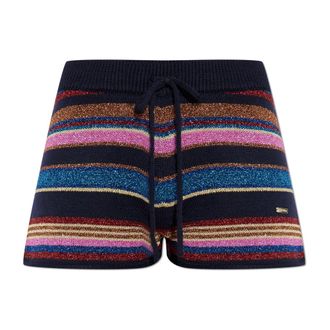 Dsquared2 Shorts met lurex draad - Dames - Bermuda - Veelkleurig - M - Korte Broeken