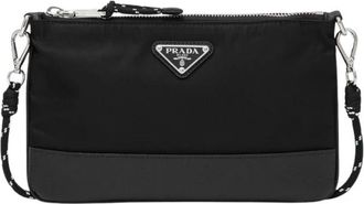 Prada Hombre, Bolsos, Negro, Talla: ONE Size