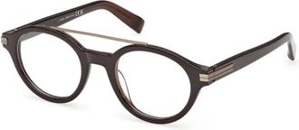 Ermenegildo Zegna Ez 5327 Optisch montuur - Heren - Brillen - Bruin - 50 MM - Accessoires