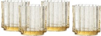 Fortessa Set Of 4 Mahalo Stackable Glasses, 11Oz Double Old Fashioned
