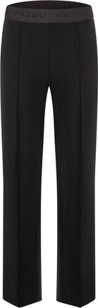 Cambio Wijde broek - Dames - Wijde Broeken - Zwart - M L32 - Broeken