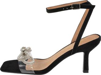 L37 Stijlvolle Disco Stijl Schoenen - Dames - Sandalen met hakken - Zwart - 37 EU - Schoenen