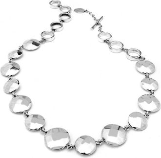 Folli Follie Womens 1N9F144 Ladies Necklace - Silver - One Size