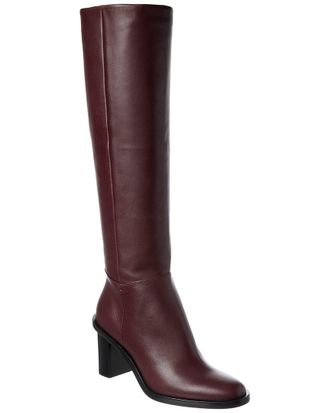 Max Mara Leather Knee-High Boot