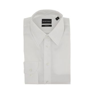 Emporio Armani Modern Fit twill shirt Man 39