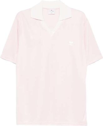 Courr&egrave;ges T Shirt Courr&egrave;ges Scollo A V Con Logo