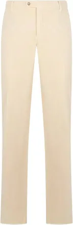 Fedeli Slim Chino Broek - Heren - Chinos - Beige - 4XL - Katoen - Broeken