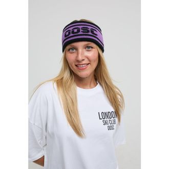 OOSC Apr&egrave;s Headband - Black and Purple at Nordstrom