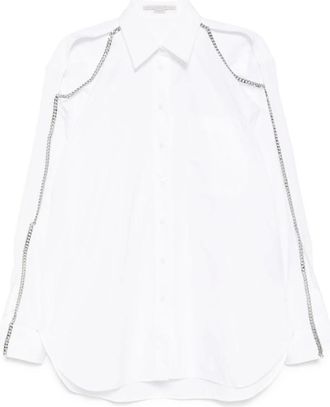 Stella McCartney Overhemden, Dames, Wit, S, Shirt