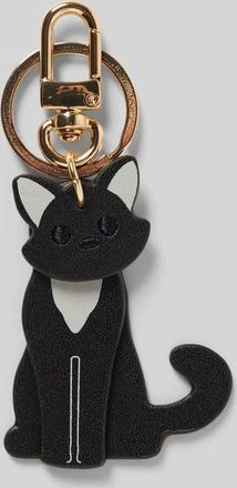 Seidenfelt Manufaktur Schlüsselanhänger in Animal-Optik Modell My Cat in Black, Größe 1