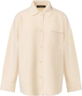 Fabiana Filippi Pocket Shirt - Dames - Overhemden - Geel - XS - Katoen - Overhemden