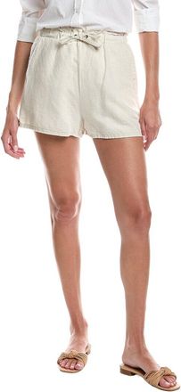 ASKK NY Askk Ny Sunset Khaki Linen-Blend Short
