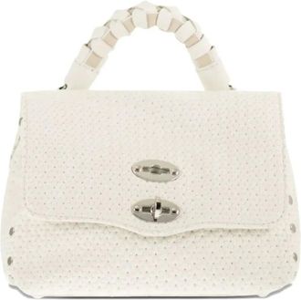 Zanellato Handbags, female, White, Size: ONE SIZE Postina Casa Venissa Manico Speciale Cima