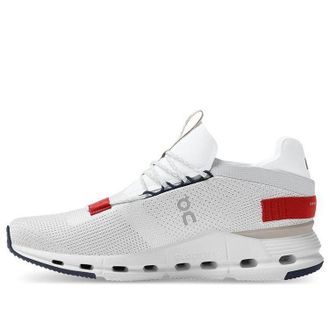 On Running Cloudnova White Red 26.98991