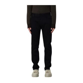 Emporio Armani Jeans, Heren, Zwart, W34, Katoen, Af 15954 Jeans