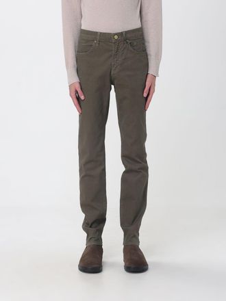 Jeckerson Pantaloni cinque tasche in cotone con vestibilit&agrave; slim fit
