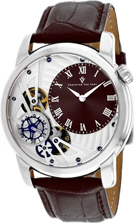Christian Van Sant Mens Brown dial Watch