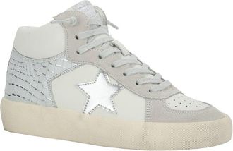 Vintage Havana Reflex High Leather & Suede Sneaker