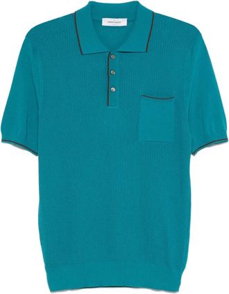 Gran Sasso Polo a coste - Blu