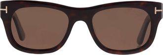 Tom Ford Marshall-02 Polarized Brown Square Mens Sunglasses FT1334 52H 54