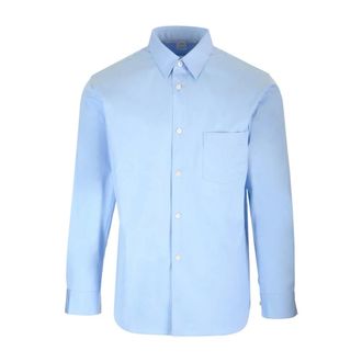 Comme Des Gar&ccedil;ons Cotton Poplin Shirt - male - Comme des Gar&ccedil;ons - Formal Shirts - Blue - S - Shirts