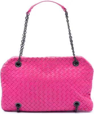 Bottega Veneta Pre-owned Bottega Veneta Nappa Intrecciato Duo Shoulder Bag Ladies WHOUL30YIPP1AEW3