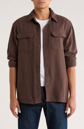 Buffalo Scotsonny Cotton Jacket in Chocolate at Nordstrom Rack, Size X-Large