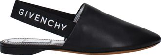 Givenchy Womens Gsling Slingback Sandal - Black Leather - Size EU 35