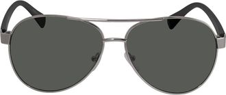 Calvin Klein Green Pilot Mens Sunglasses CK19316S 045 60