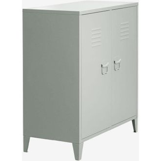 Sklum Aparador Taquilla De 2 Puertas En Acero Pohpli Sklum