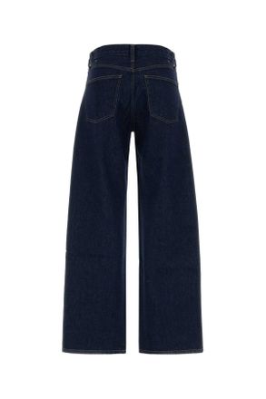A Gold E Womens Blue Denim Arc Jeans Rinserinseind Exterior: Recycled Cotton