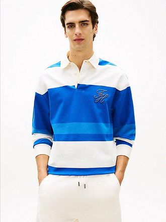 Tommy Hilfiger Stripe Relaxed Rugby Shirt