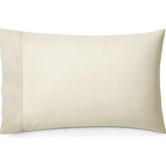 DKNY Set of 2 Luxe Egyptian Cotton 700 Thread Count Pillowcases in Cement at Nordstrom, Size Standard