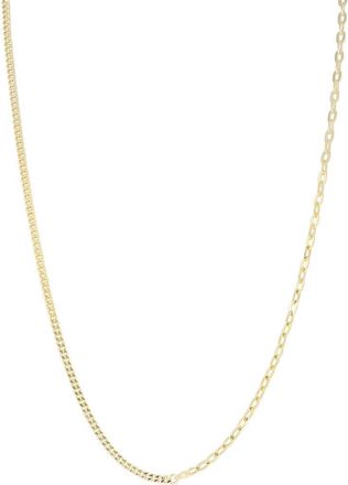 Glaze Jewelry Mixed Chain Necklace in Gold at Nordstrom Rack