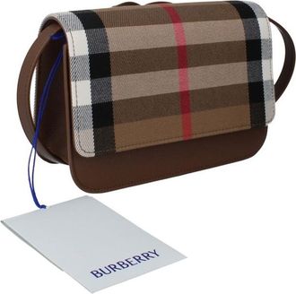 Burberry Womens Maddison Earth Shoulder Bag - Brown - One Size