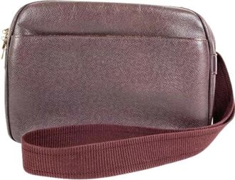 Louis Vuitton Pre-owned Schoudertas - unisex - Vintage Schoudertas - Paars - ONE Size - Leer - Vintage