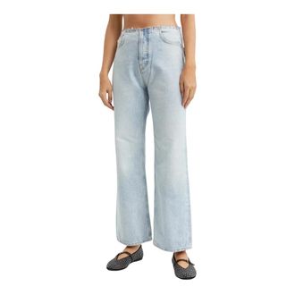 Haikure Jeans - Dames - Regular Fit Jeans - Blauw - W27 - Katoen - Jeans