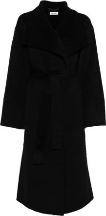 Soft Goat Mujer, Abrigos, Negro, Talla: L