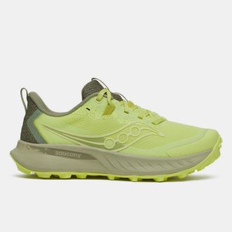 Saucony Mens Peregrine 15 Running Shoe in Yellow - Size UK 3.5