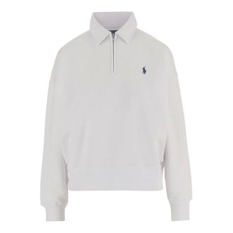 Polo Ralph Lauren Truien & Vesten, Dames, Wit, XS, V-neck Truien