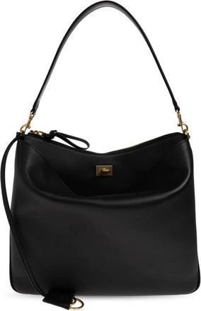 Balenciaga Rodeo Medium Schoudertas - Dames - Schoudertassen - Zwart - ONE Size - Leer - Tassen